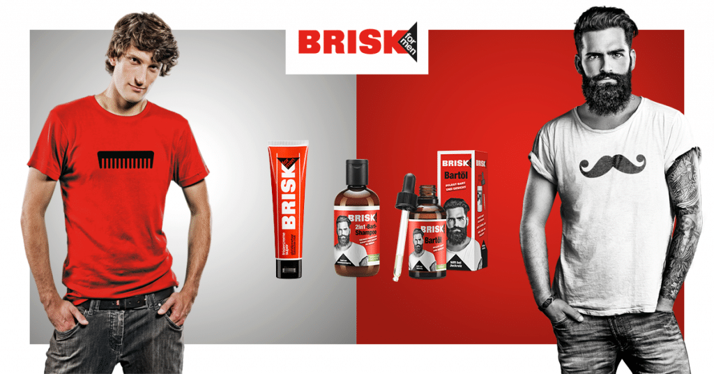© BRISK for Men - Haarpflegeklassiker seit den 50ies