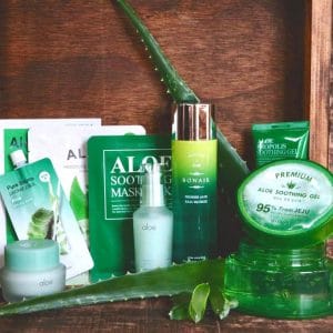 © Korean Beauty Box Aloe Vera - vier koreanische Trendbrands mit Green Nature-Anspruch in einer Box-Kollektion