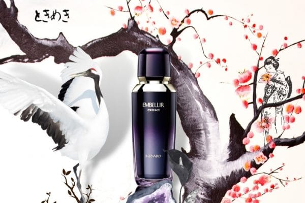 © MENARD Japan EMBELLIR - luxuriöse Anti-Aging-Kosmetik mit Reishi-Extrakten