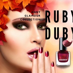 © ANNY Glamour Collection RUBY DUBY - rubinrotes Metallic-Finish mit splitterresistenter Expert Gel 1-Formel