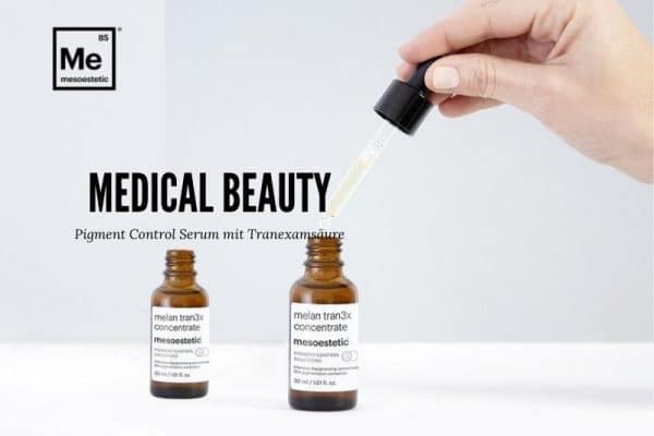 © mesoestetic melan tran3x - kosmetische Medizinexpertise in hochdosierter Pigmentregulierung